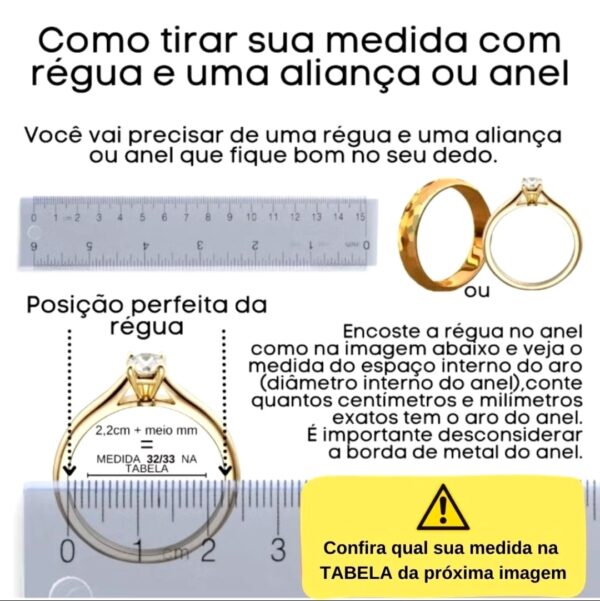 Aliança de Noivado e Casamento - Image 5